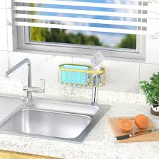 Yazoni Porte Éponge Ventouse Antirouille Vaisselle